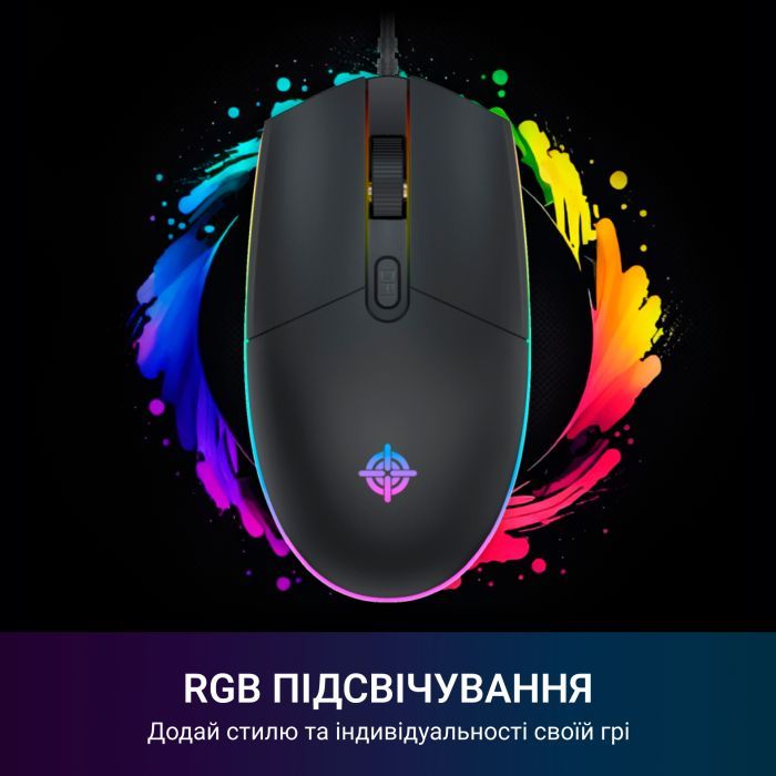 Мышка GamePro GM152 USB Black (GM152) изображение 4