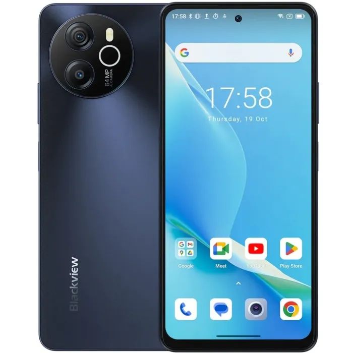 Мобильный телефон Blackview SHARK 8 8/128GB NFC Blue (6931548315162)
