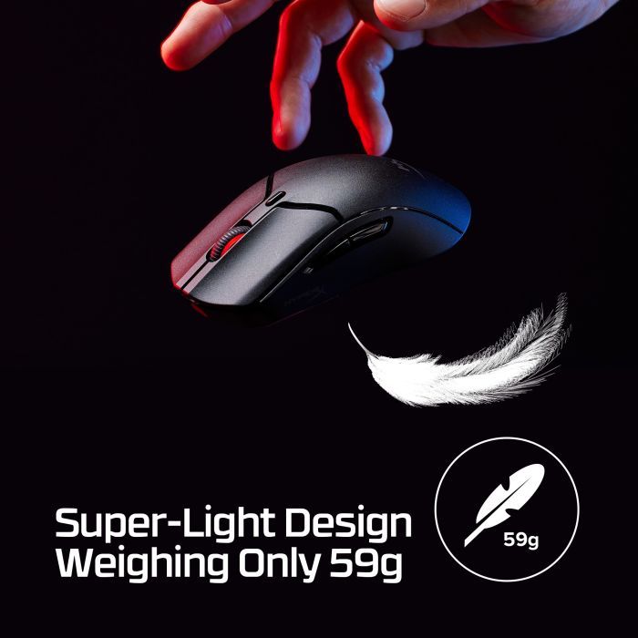 Мышка HyperX Pulsefire Haste 2 Mini Wireless White (7D389AA) изображение 11