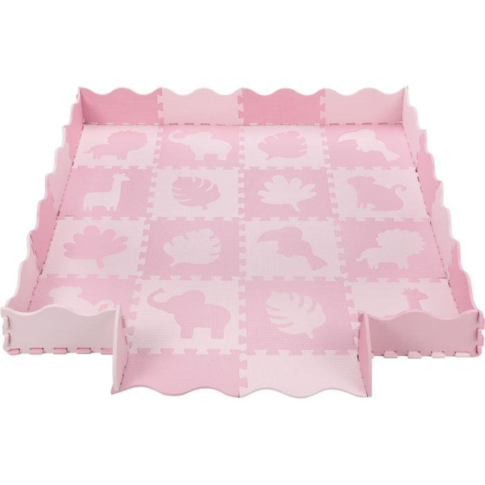 Дитячий килимок MoMi пазл Zawi 150 х 150 см Pink (MAED00012)