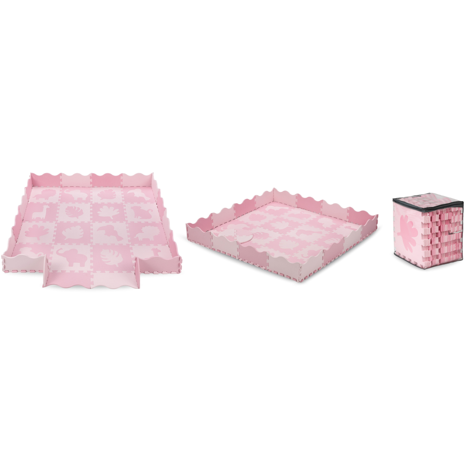 Дитячий килимок MoMi пазл Zawi 150 х 150 см Pink (MAED00012) зображення 2