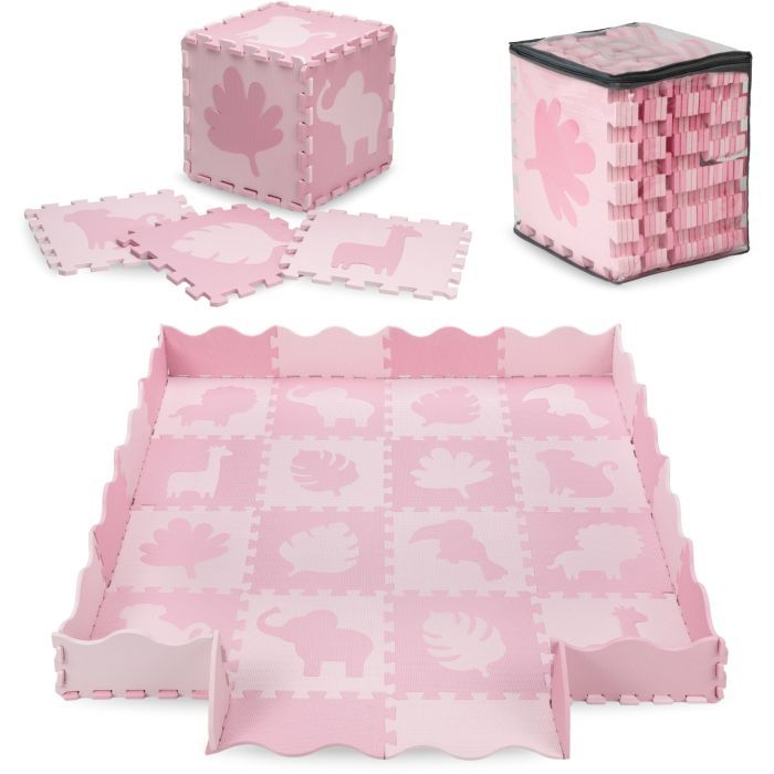Дитячий килимок MoMi пазл Zawi 150 х 150 см Pink (MAED00012) зображення 3