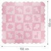 Детский коврик MoMi пазл Zawi 150 х 150 см Pink (MAED00012) изображение 4