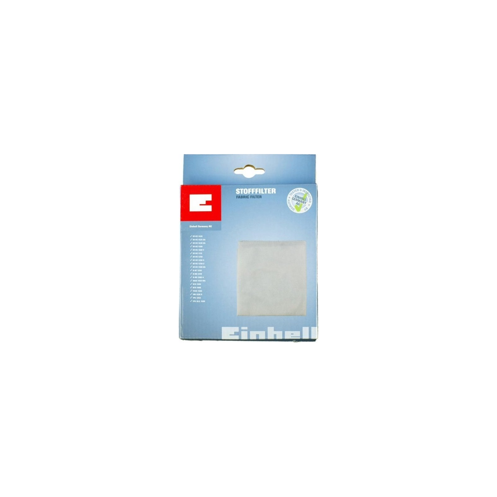 Фильтр для строительного пылесоса Einhell тканевый (2351140) изображение 3