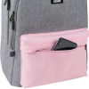 Рюкзак шкільний GoPack Education Teens 140L-1 сіро-рожевий (GO24-140L-1) зображення 11