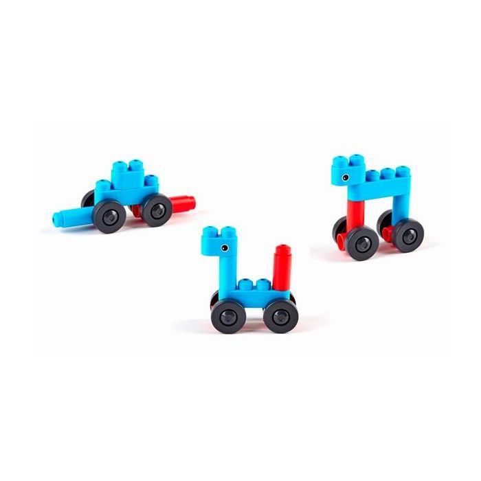 Конструктор PolyM Машинки и зверята 6 деталей (760001) изображение 8