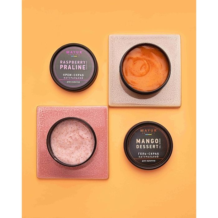 Скраб для обличчя Mayur Mango Dessert Gel Scrub Манговий десерт 50 мл (4820230953275) зображення 2