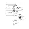 Змішувач Grohe M-Size Euroeco (24269001) зображення 2