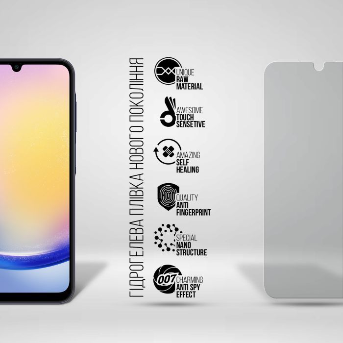 Пленка защитная Armorstandart Anti-spy Samsung A25 5G (A256) (ARM69548) изображение 2