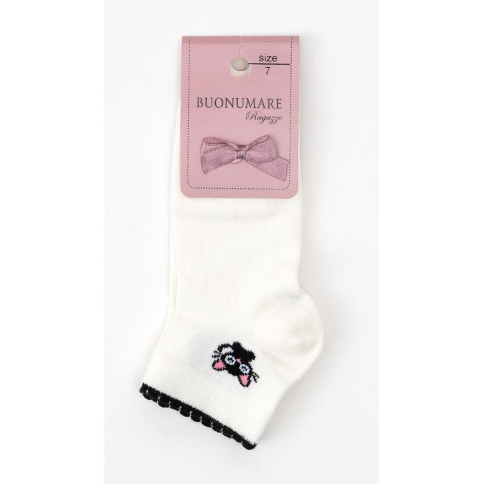 Носки детские BNM с котиком (M0C0201-0138-5G-white) изображение 3
