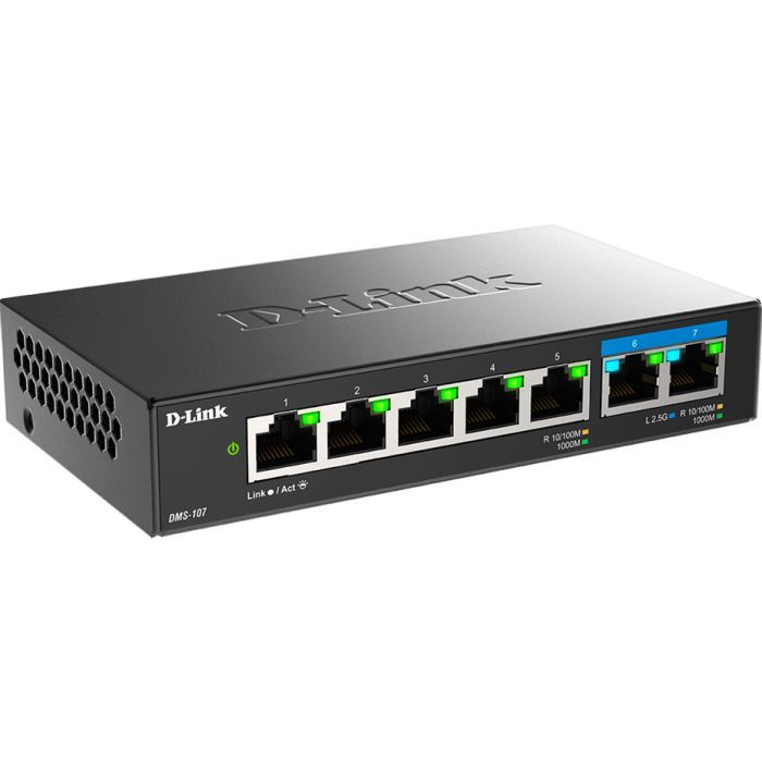 Комутатор мережевий D-Link DMS-107/E зображення 2