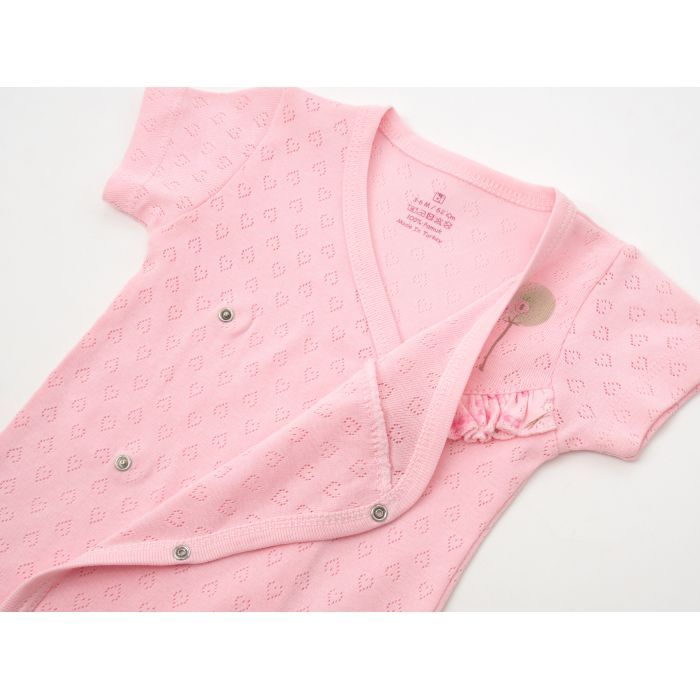 Боді дитяче Bibaby зі штанцями (56458-50G-pink) зображення 7