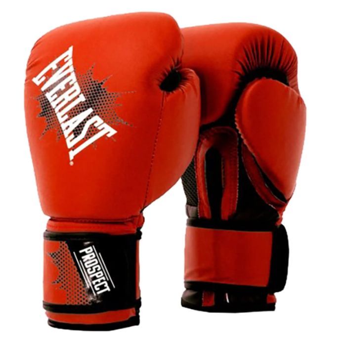 Боксерские перчатки Everlast Prospect Gloves 820260-70-4 червоний/чорний 8 oz (009283606411)