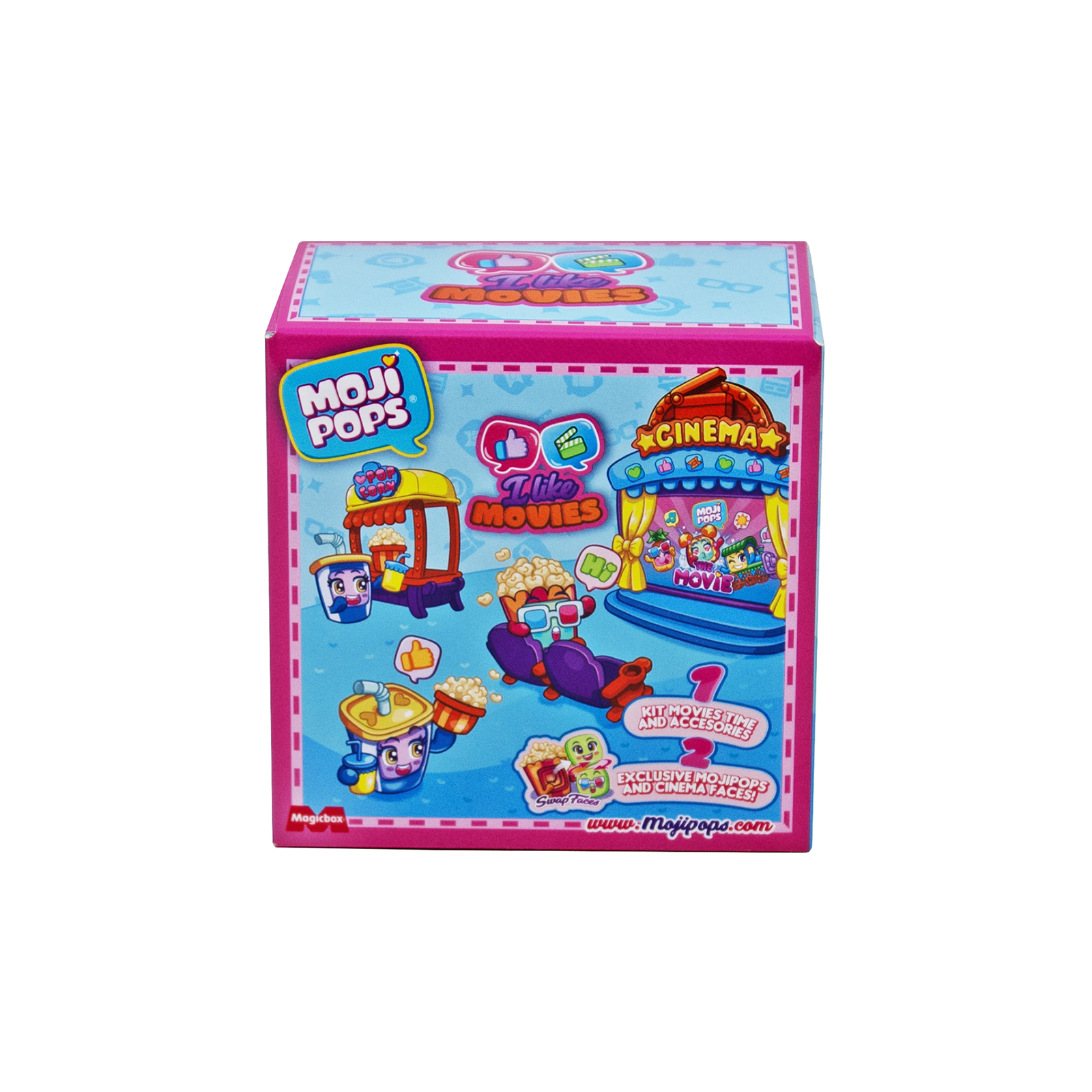Игровой набор Moji Pops серии Box I Like – Кинотеатр (PMPSV112PL30)