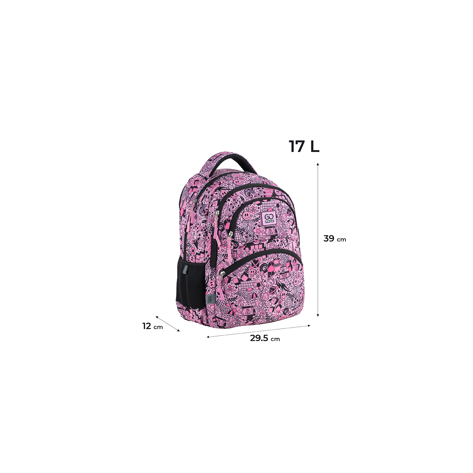 Рюкзак шкільний GoPack Education 175M-3 Endless Dream (GO24-175M-3) зображення 2