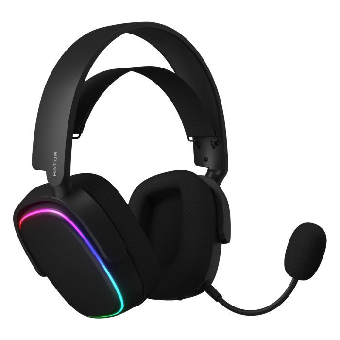 Наушники Hator Phoenix 7.1 RGB + Stellar Pro Black (НТR-001) изображение 2