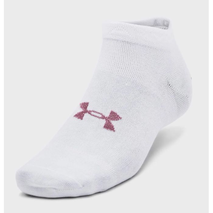 Носки Under Armour 1382958-100 Essential Low Cut 3 пари білий LG (196885590931) изображение 3