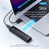 Кишеня зовнішня Orico USB3.2 Gen2 USB-C M.2 NVMe/NGFF(SATA) Dual Protocol SSD (HC380503) зображення 3