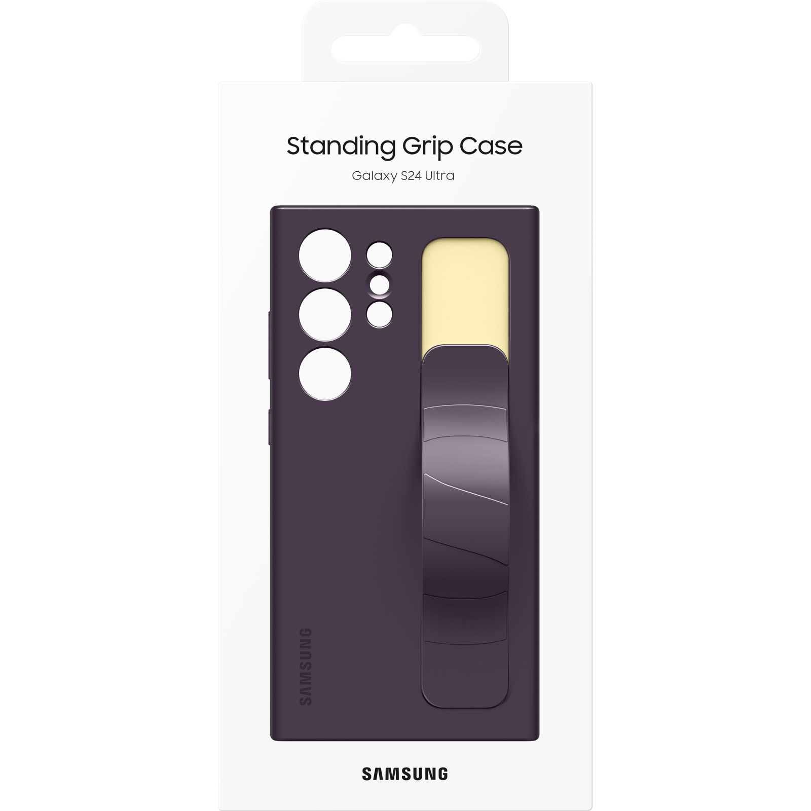 Чохол до мобільного телефона Samsung Galaxy S24 Ultra (S928) Standing Grip Case Dark Violet (EF-GS928CEEGWW) зображення 7