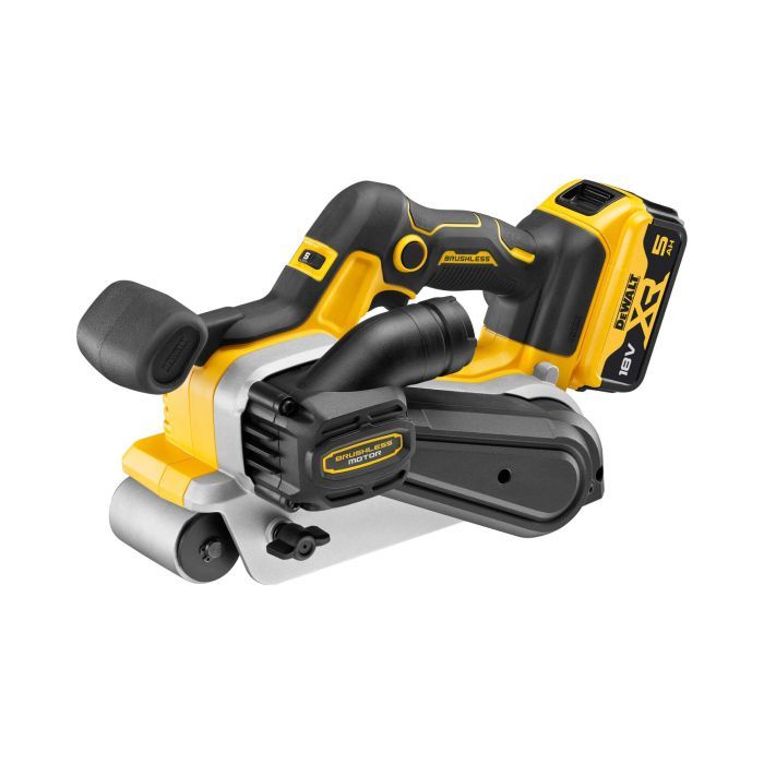 Шлифовальная машина DeWALT XR Li-Ion 18 В 2x5Ah, 198-320 м/мин, лента 75х533 мм (DCW220P2) изображение 3