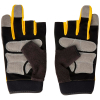 Защитные перчатки DeWALT частично открытые, разм. L/9, с накладками на ладони (DPG214L) изображение 3