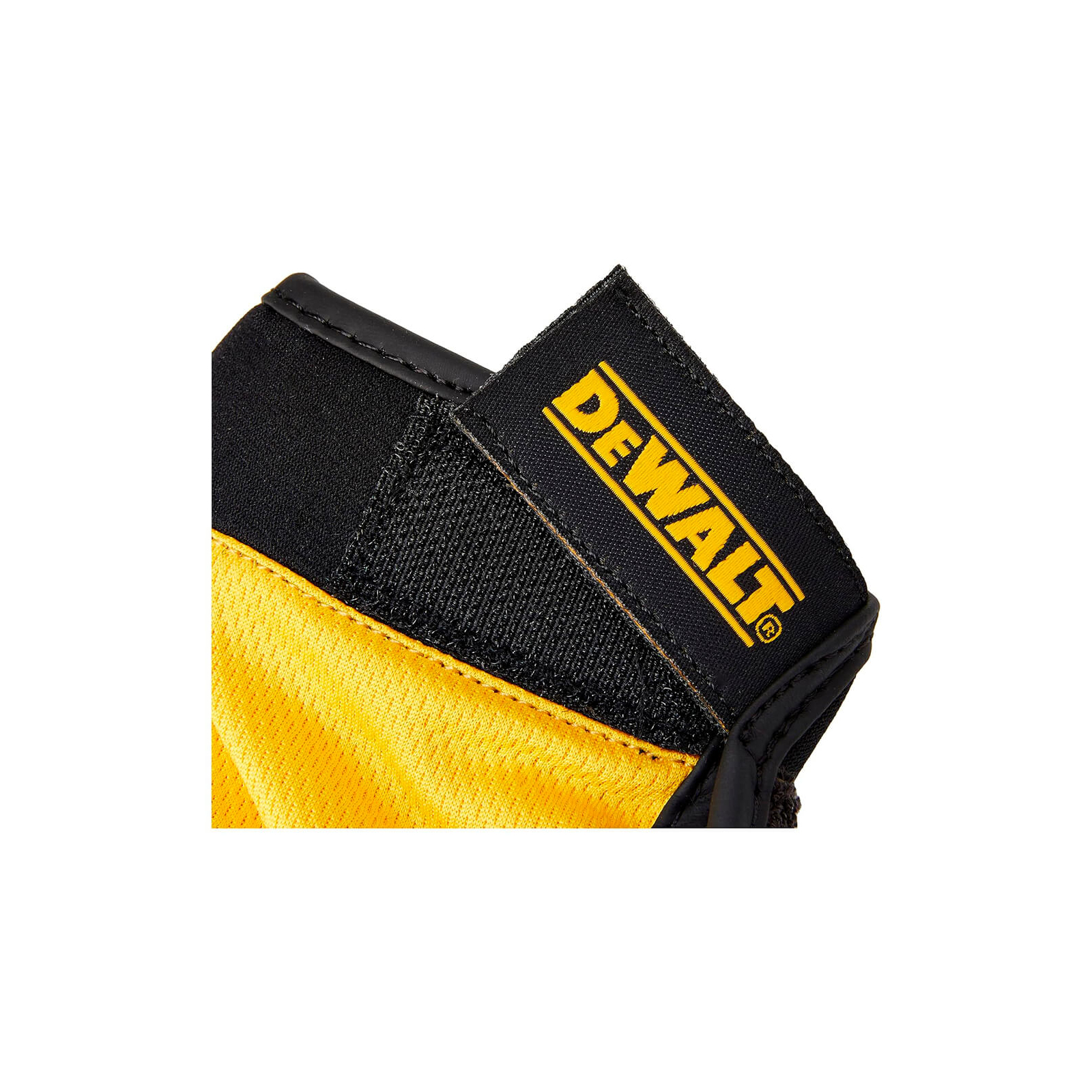 Защитные перчатки DeWALT частично открытые, разм. L/9, с накладками на ладони (DPG214L) изображение 4