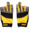 Защитные перчатки DeWALT частично открытые, разм. L/9, с накладками на ладони (DPG214L)