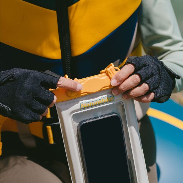 Гермопакет Naturehike CNK2300BS015 жовтий (6976023925412) изображение 8