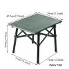 Туристический стол Naturehike CNH22JU050 алюміній світло-коричневий (6975641885320) изображение 5