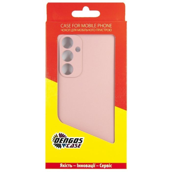 Чехол для мобильного телефона Dengos Samsung Galaxy A35 5G + Glass Pink (DG-KM-91) изображение 4
