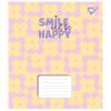 Зошит Yes Smile and be happy 18 аркушів клітинка (767247) зображення 6