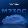 Мышка OfficePro M230C Silent Click Wireless/Bluetooth Blue (M230С) изображение 5