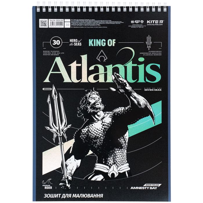 Альбом для рисования Kite DC Comics 30 листов (DC24-243) изображение 5