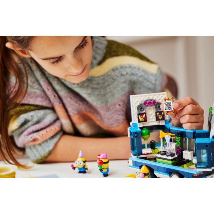 Конструктор LEGO Ничтожный я 4 Музыкальный автобус для вечеринок Посипак 379 деталей (75581) изображение 10