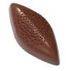 Форма для шоколаду Chocolate World Какао біб з бульбашками 47,5 х 21,5 мм 9,5 г (12096 CW)