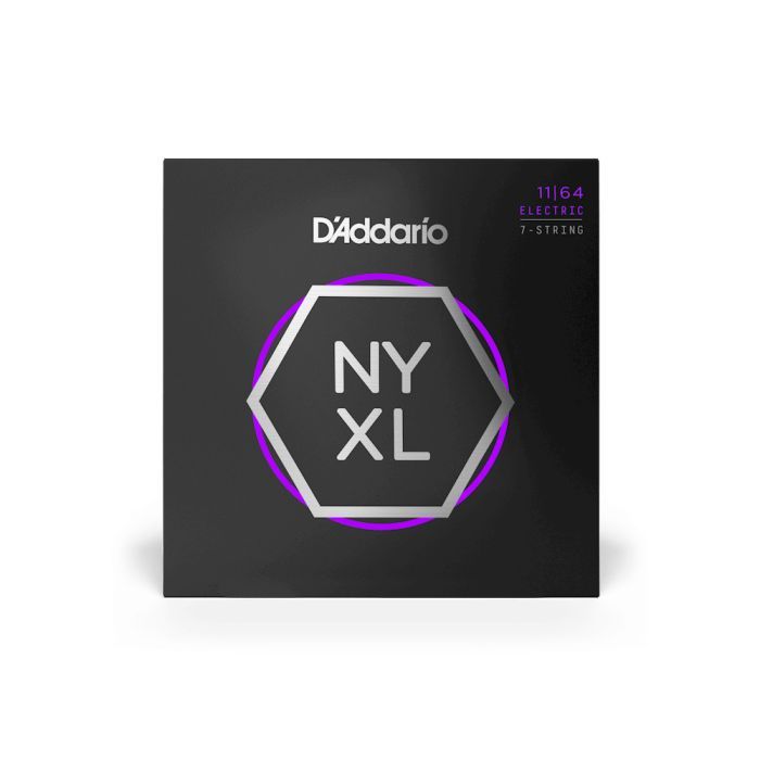 Струны для гитары D'Addario NYXL Medium 7-String (11-64) (NYXL1164)