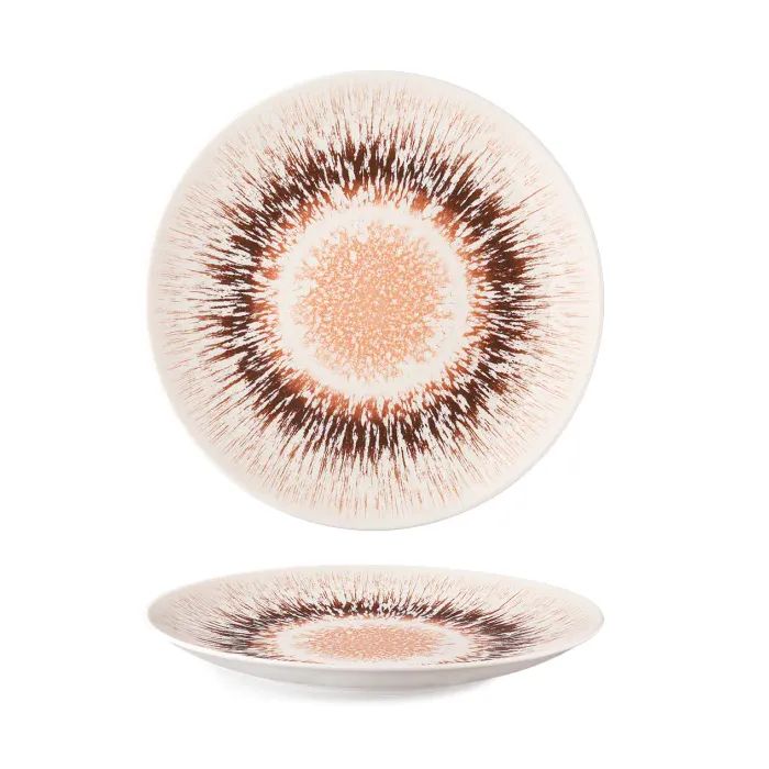 Тарілка G.Benedikt Isabelle кругла 21 см Spheres red (ISC2121-T0056)