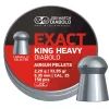 Пульки JSB King Heavy 6,35 мм 2,2 г 150 шт/уп (546398-150)