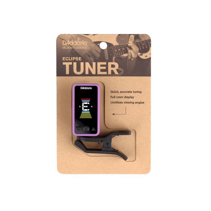 Тюнер для музичних інструментів D'Addario Eclipse Tuner Purple (PW-CT-17PR) зображення 4