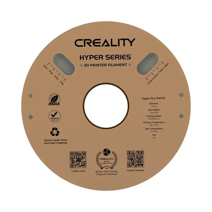 Пластик для 3D-принтера Creality PLA Hyper 1кг, 1.75мм, magenta (3301010413) изображение 2