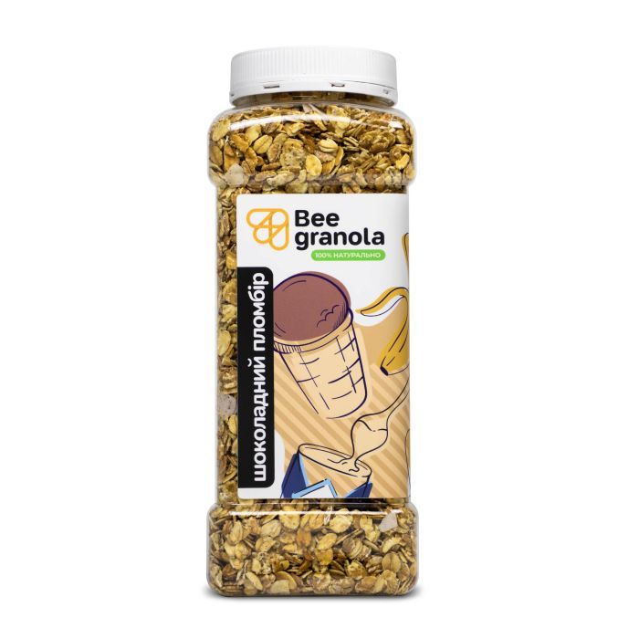 Гранола Bee Granola Шоколадный пломбир 1 кг (4820228430672)