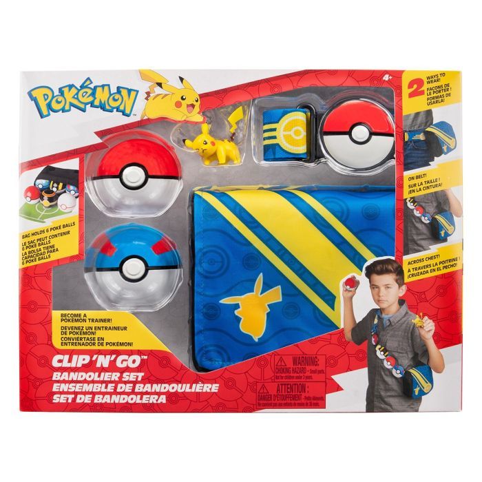 Игровой набор Pokemon Снаряжение тренера Пикачу в игровом наборе (PKW3649)