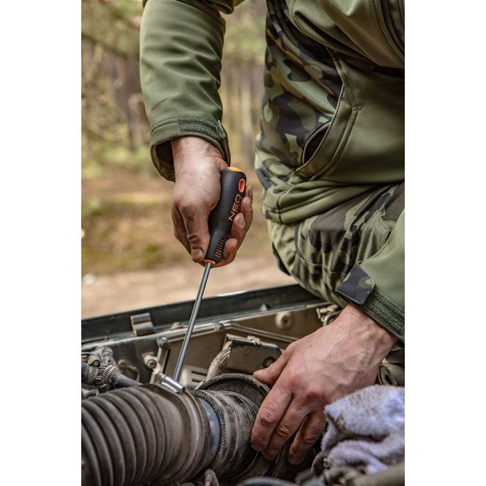 Шило Neo Tools 6х100мм, CrV (04-037) зображення 3