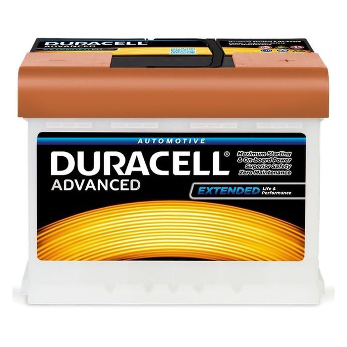 Аккумулятор автомобильный Duracell Advanced DA63H 63Ah 600A R+ (000915105DE)