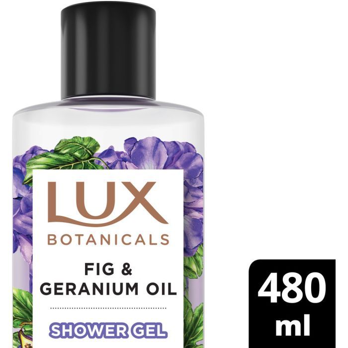 Гель для душа Lux Botanicals Инжир и масло герани 480 мл (8720181499821) изображение 3
