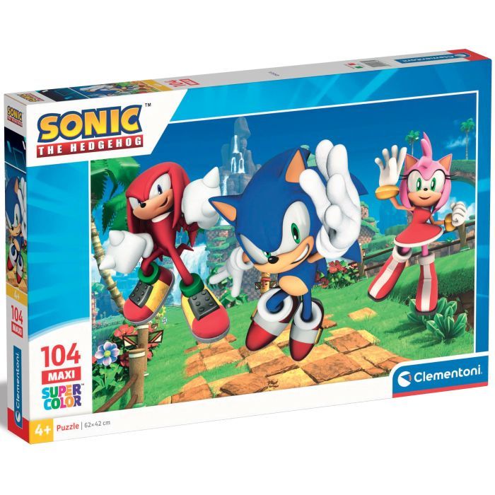 Пазл Clementoni Sonic серія MAXI 104 елементи (25764)