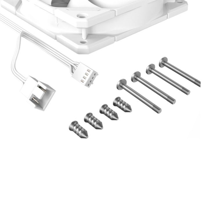 Кулер для корпуса ID-Cooling TF-12025-PRO WHITE изображение 6