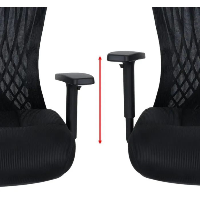Офисное кресло Аклас Тауер BL R-SR SP-7800BK Чорний (Mesh 03 black) (00142834) изображение 9