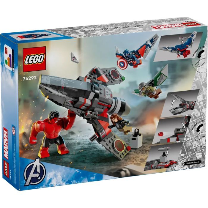 Конструктор LEGO Marvel Фигурка Капитан Америка (76292) изображение 2