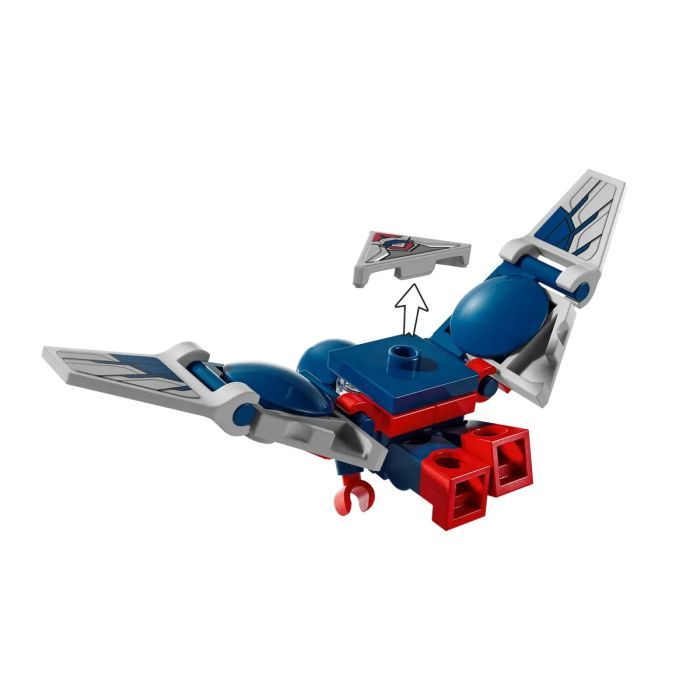 Конструктор LEGO Marvel Фигурка Капитан Америка (76292) изображение 9